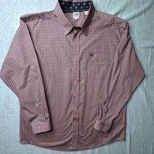Cinch Men's long sleeve button down shirt 2XL